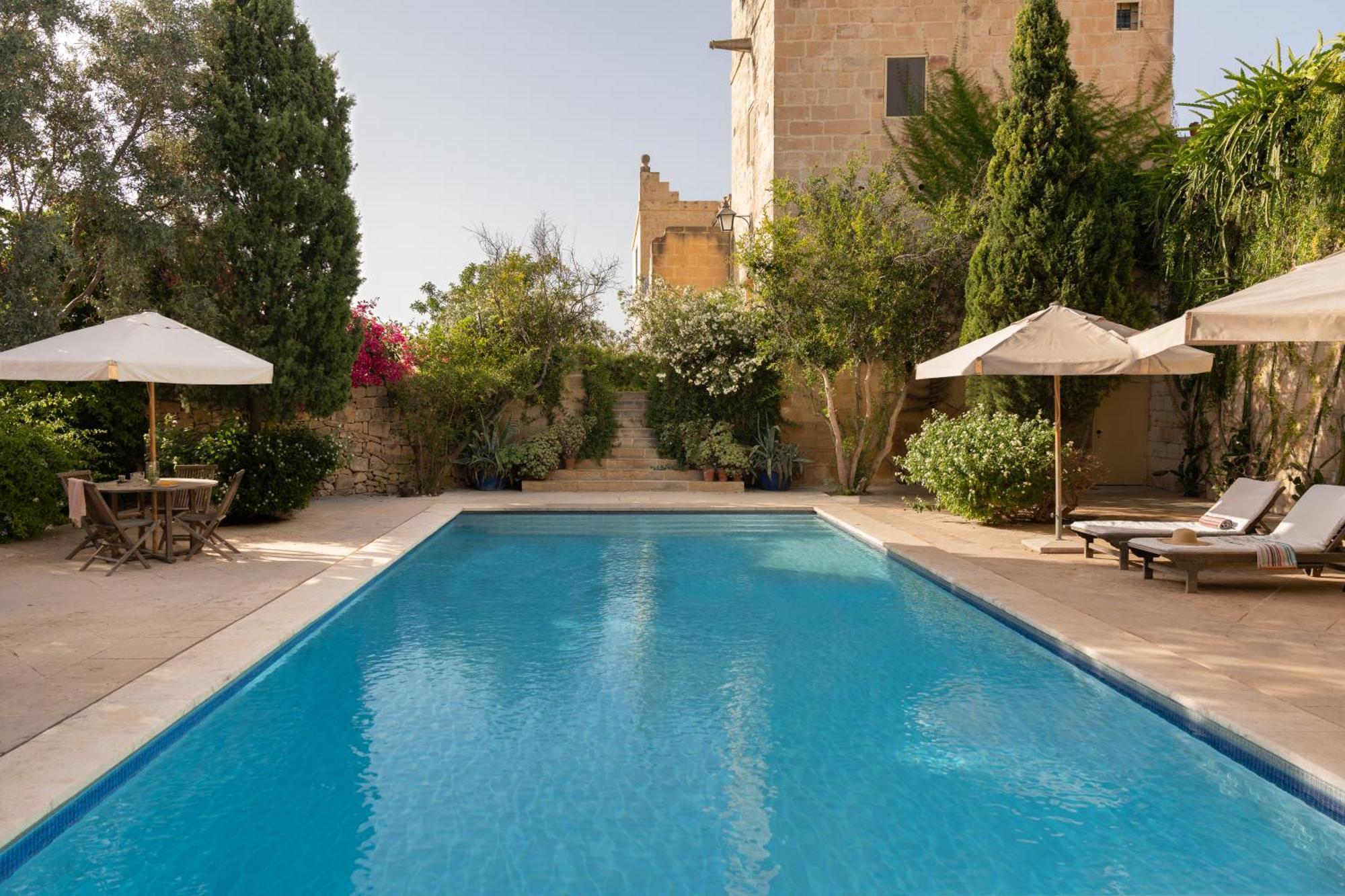 Casa San Rocco - Luxurious Grand 18Th C. Palace With Gardens & Pool Hal Ghaxiak Εξωτερικό φωτογραφία